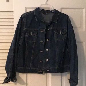 Lands End Jean jacket. Size L.
